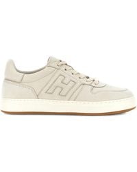 Hogan - H-Tv Nubuck Leather Sneakers - Lyst