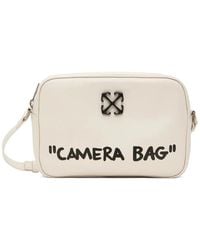 Off-White c/o Virgil Abloh - Jitney Logo-Detail Cross Body Bag - Lyst