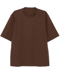 CROQUIS - Embroidered Logo Graphic-Print T-Shirt - Lyst