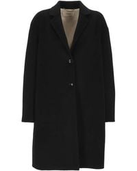 Agnona - Buttoned Coat - Lyst