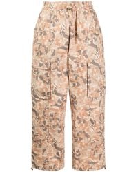 The Upside - Camouflage-print Organic Cotton Track Pants - Lyst