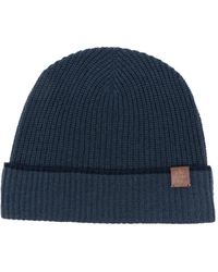 Eleventy - Gerippte Beanie - Lyst