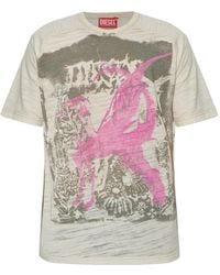 DIESEL - T-Shirt 'T-Jalo-A' - Lyst