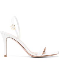 Gianvito Rossi - Sandales Ribbon Stiletto À Talon Aiguille 85 Mm - Lyst