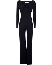 La Petite Robe Di Chiara Boni - Jumpsuit mit verdrehtem Kragen - Lyst