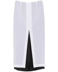 The Row - Ismara Gelaagde Maxi-Rok - Lyst