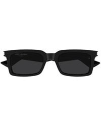 Saint Laurent - Sl 860 Rectangle-Frame Sunglasses - Lyst