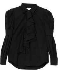 Comme des Garçons - Noir Ruffled Shirt - Lyst