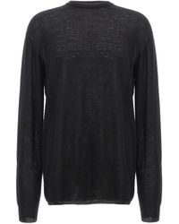 Rick Owens - Jersey con cuello redondo - Lyst