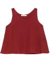 MOUTAKI - Scoop-Neck Sleeveless Blouse - Lyst
