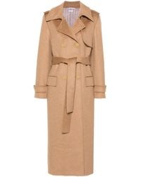 Thom Browne - Abrigo Con Doble Botonadura - Lyst