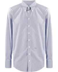 DSquared² - Camisa a rayas diplomáticas - Lyst