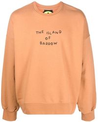 Barrow - Logo-print Long-sleeve Sweatshirt - Lyst