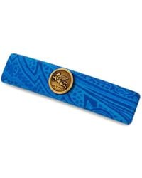 Etro - Arnica Printed Metallic Hair Clip - Lyst