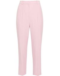 Alexander McQueen - Tailored Cropped Trousers - Lyst