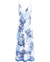 Alice + Olivia - Robe Kiro À Coupe Mi-Longue - Lyst
