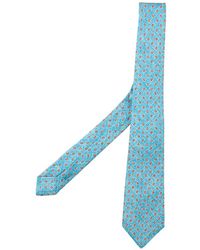 Kiton - Cravate À Fleurs - Lyst