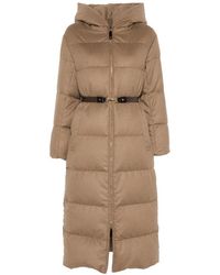 Max Mara - Long Reversible Puffer - Lyst