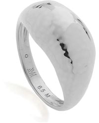 Monica Vinader - Dea Domed Ring - Lyst