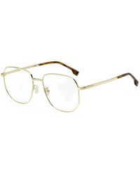 BOSS - Geometric-Frame Glasses - Lyst