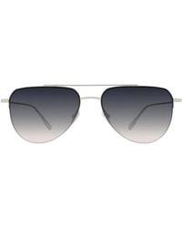 Barton Perreira - Mcnair Pilot-Frame Sunglasses - Lyst