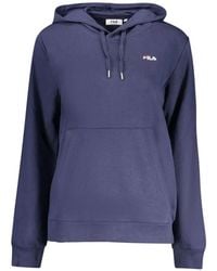 Fila - Logo-Patch Hoodie - Lyst