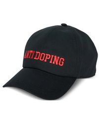MSGM - Cappello Da Baseball Con Ricamo - Lyst