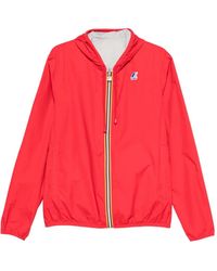 K-Way - Kapuzenjacke Mit Reißverschluss - Lyst