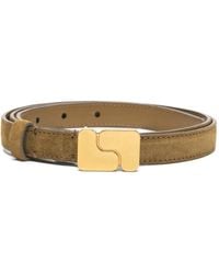 Soeur - Mini Ninon Logo-Plaque Belt - Lyst