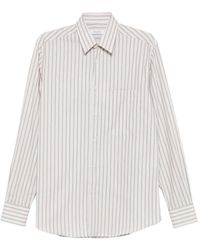 Grayed - Camicia A Righe Con Tasca - Lyst