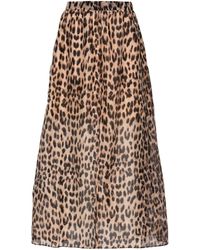 Baum und Pferdgarten - Sadia Leopard-print Skirt - Lyst