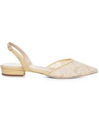 Ginissima - Ines Lace Slingback Pumps - Lyst