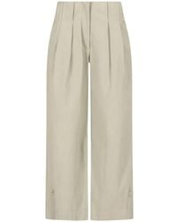Low Classic - Pantalon Ample À Design Plissé - Lyst