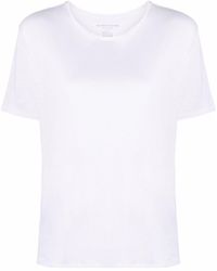 Majestic Filatures - Lightweight Linen-blend T-shirt - Lyst