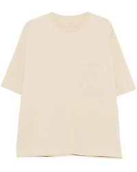 Lemaire - Patch-Pocket Short-Sleeve T-Shirt - Lyst