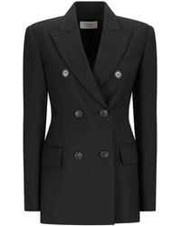 Sportmax - Adamo Double-Breasted Button Blazer - Lyst