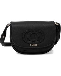 Guess - Crossbodytas Met Logo-Reliëf - Lyst