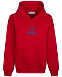 Giada Benincasa - Ciao Amore Long-Sleeve Hoodie - Lyst