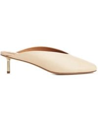 forte_forte - Square-Toe Mules - Lyst