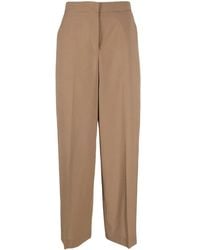 Juun.J - High-Waisted Straight-Leg Trousers - Lyst