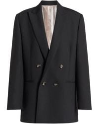Alberta Ferretti - Double-Breasted Blazer - Lyst