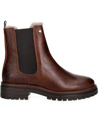 Barbour - Bottines Matelassées Evie En Fourrure Artificielle - Lyst