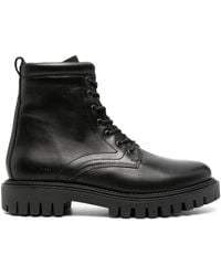 Tommy Hilfiger - Stiefel aus Leder - Lyst