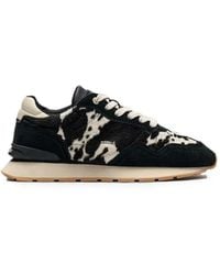 HOFF - City Animal-Print Suede-Panelled Sneakers - Lyst