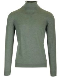 Mauro Ottaviani - Ribbed-Trim Sweater - Lyst