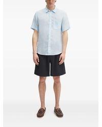 A.P.C. - Bellini Overhemd Met Korte Mouwen En Zak - Lyst
