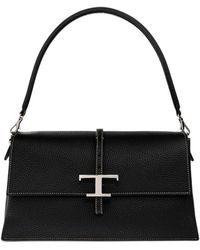 Tod's - Small T Timeless Leather Shoulder Bag - Lyst