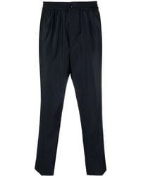 Ami Paris - Cropped Tailored Trousers - Lyst