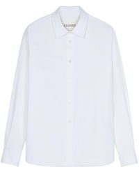 Closed - Classic-Collar Button-Up Shirt - Lyst