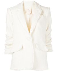 Cinq À Sept - Khloe Boucle Tweed Blazer - Lyst